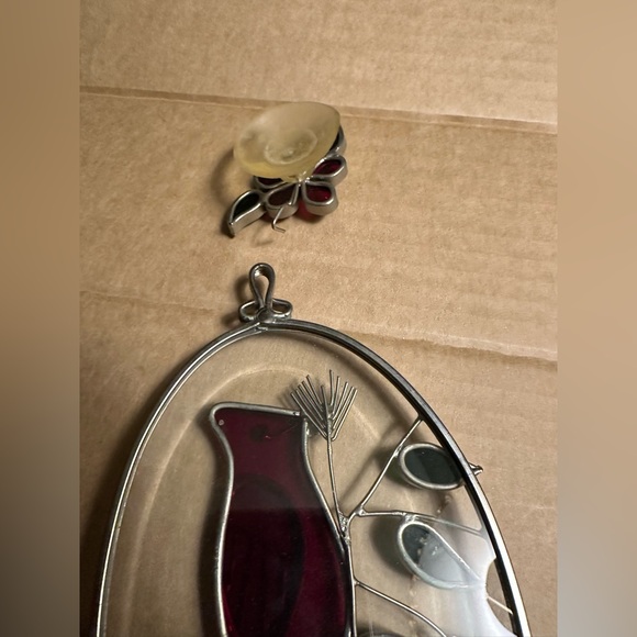 Vintage Cardinal Suncatcher - Picture 8 of 10